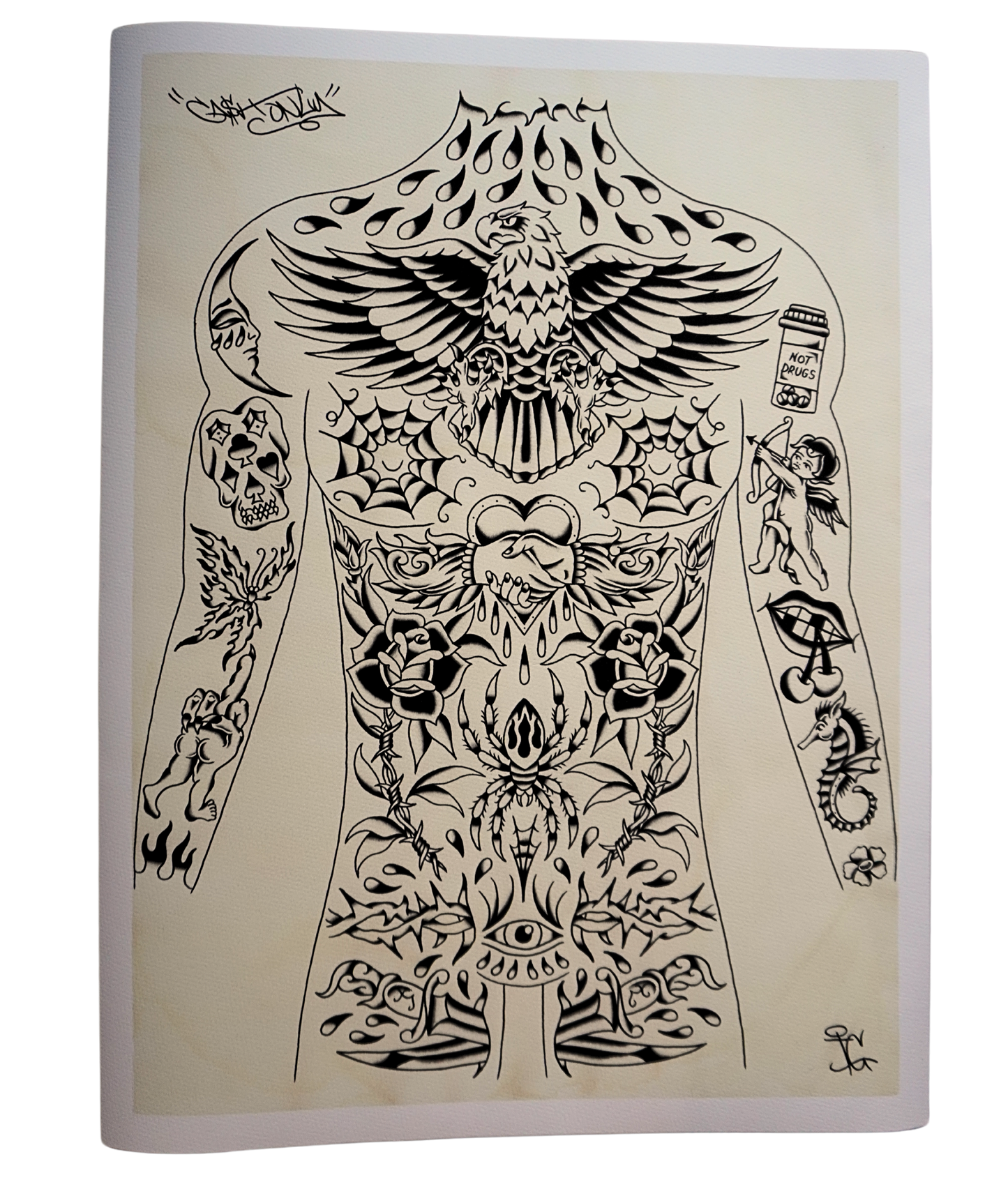 "Cash Only" A1 PRINT